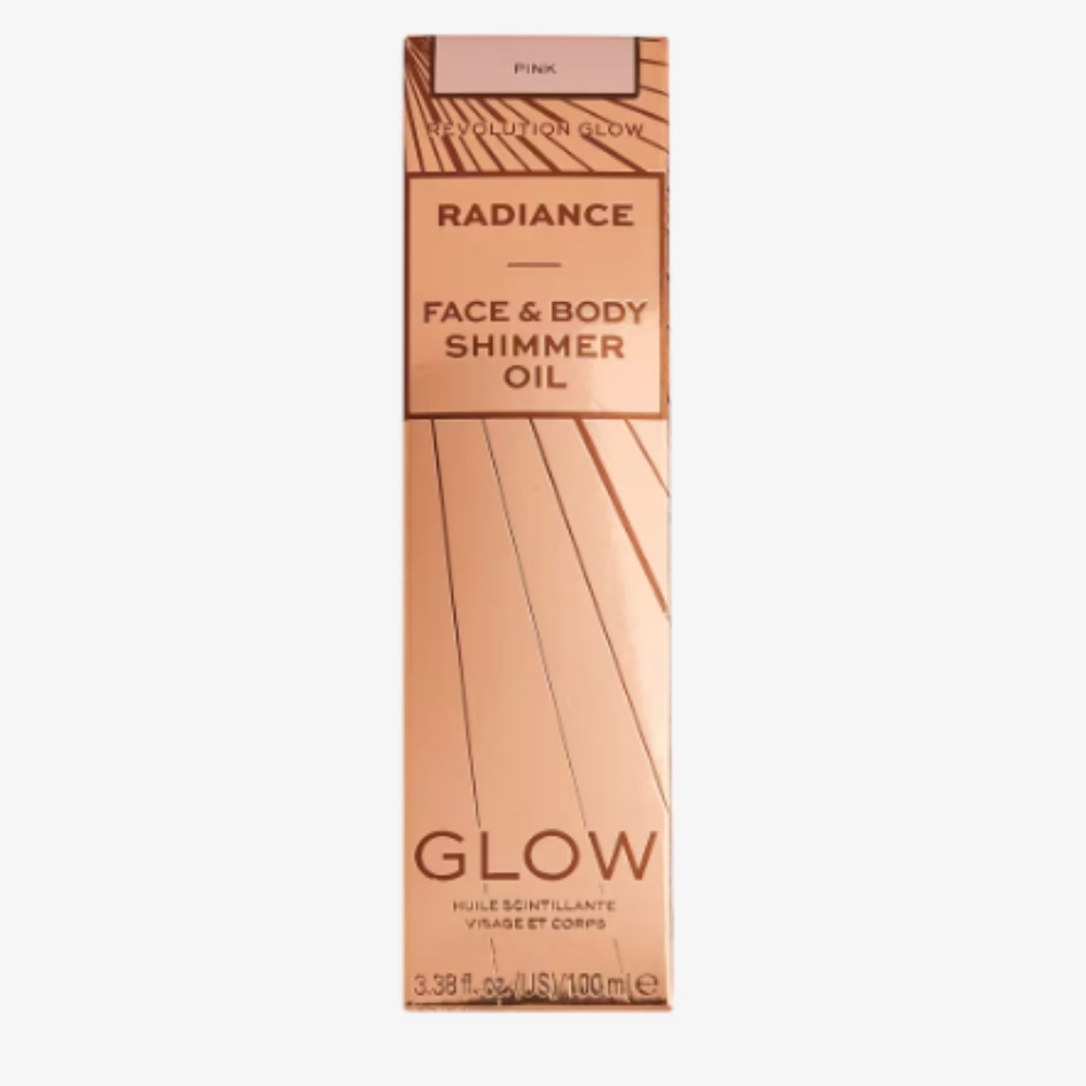 Revolution- Radiance Face & Body Shimmer Oil (Pink)